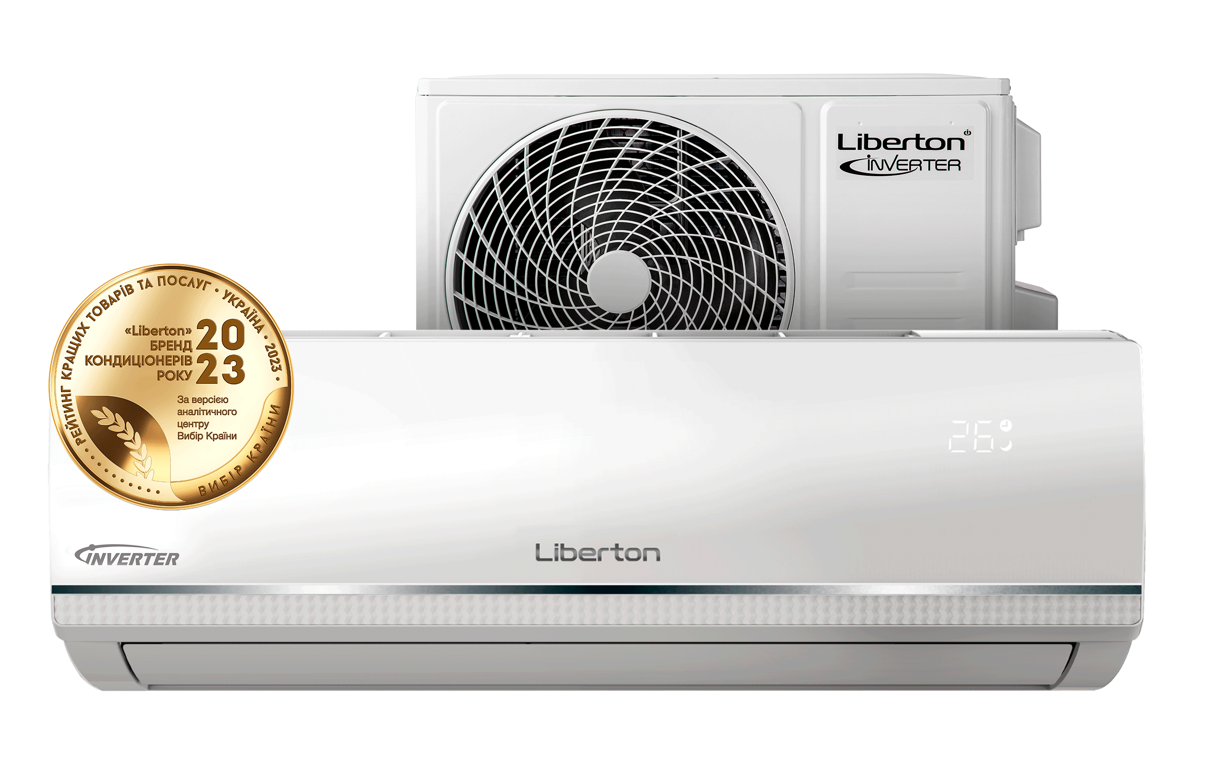 Кондицiонер Liberton LAC-24INV настінний, інверторний